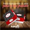 Caixa de hamburguer personalizada 4x0 (Colorido)